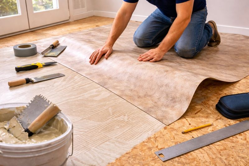 Sheet Flooring Installation in Gibsonburg, OH