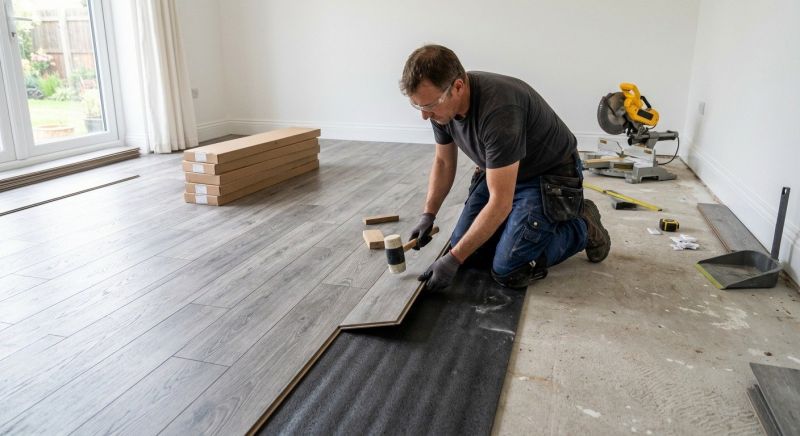 Laminate Floor Installation in Fremont, OH