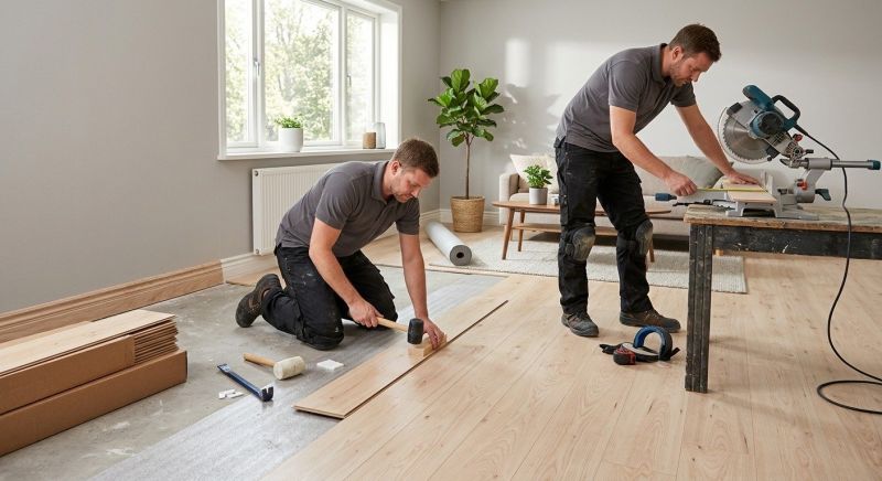 Laminate Floor Installation in Port Clinton, OH