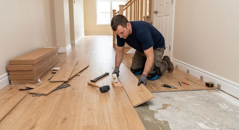 Laminate Floor Installation in Oak Harbor, OH