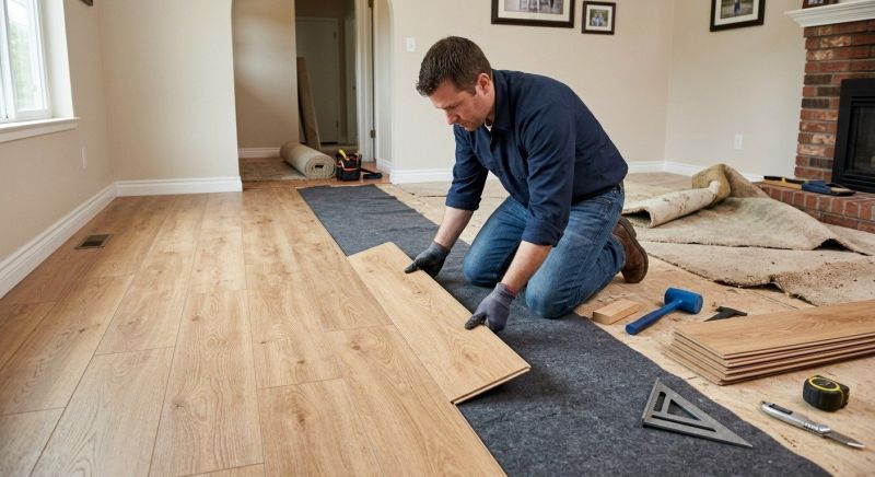 Laminate Floor Remodeling in Port Clinton, OH
