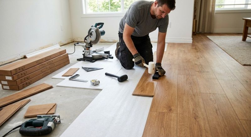 Laminate Floor Remodeling in Port Clinton, OH