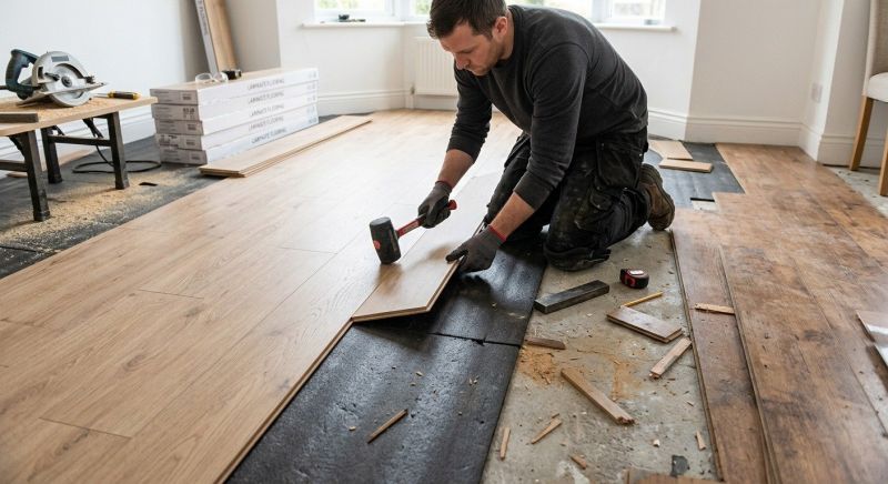 Laminate Floor Replacement in Clyde, OH