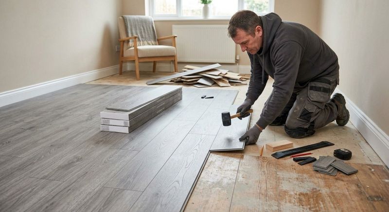 Laminate Floor Replacement in Erie County, OH