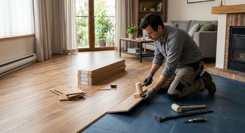 Laminate Floor Replacement in Port Clinton, OH