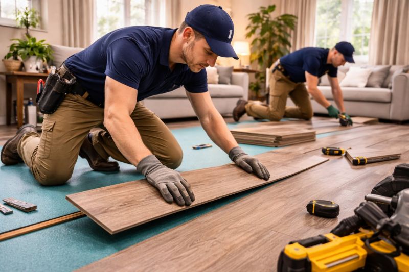 Laminate Floor Replacement in Oak Harbor, OH