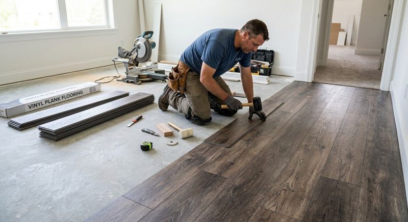 Linoleum Floor Installation in Bellevue, OH