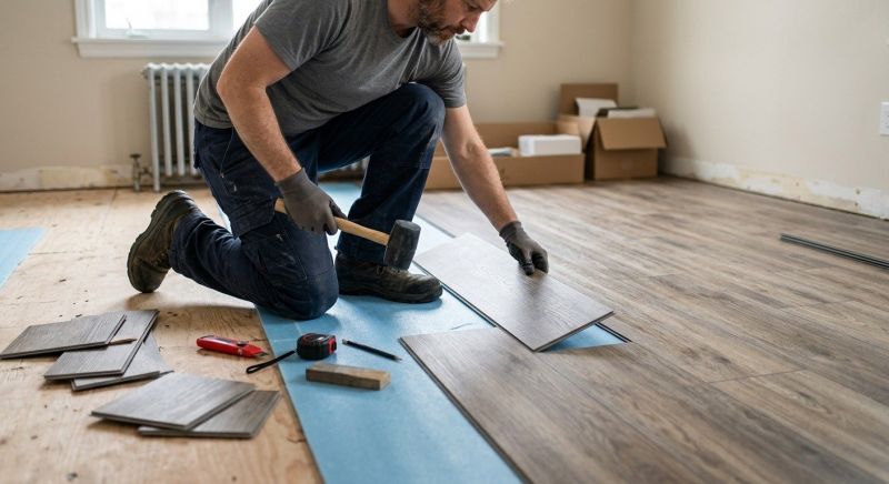 Linoleum Floor Installation in Port Clinton, OH