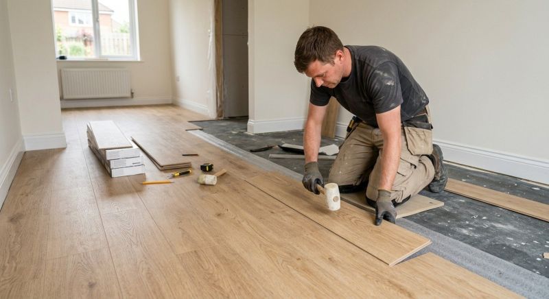 Linoleum Floor Installation in Milan, OH