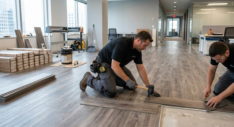 Linoleum Floor Installation in Oak Harbor, OH