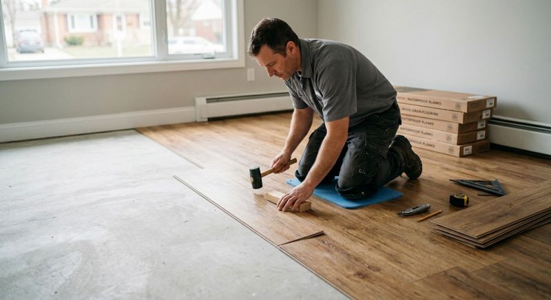 Linoleum Flooring Replacement in Port Clinton, OH