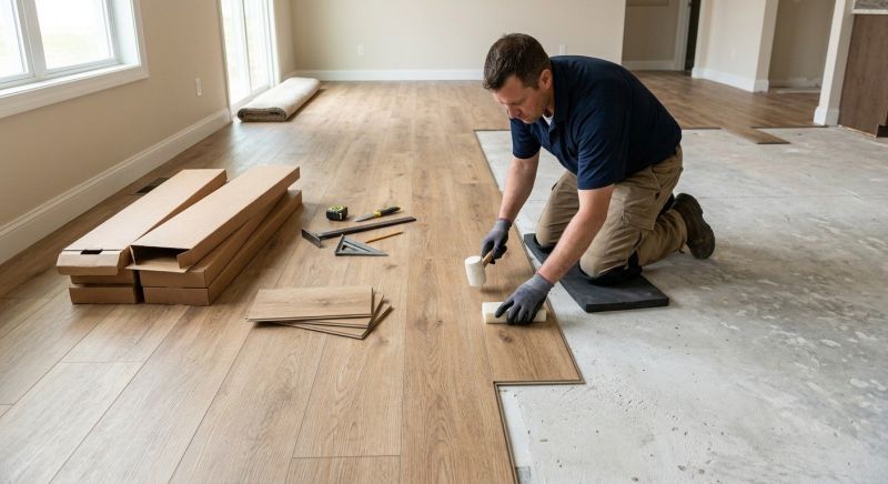 Luxury Vinyl Tile Installation in Gibsonburg, OH