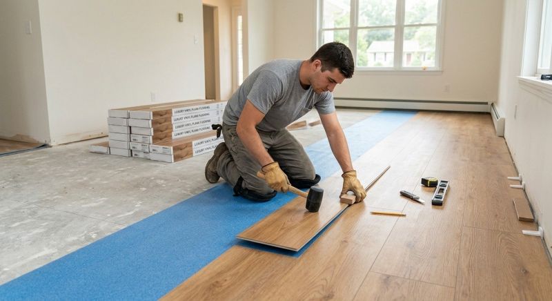 Lvp Flooring Installation in Port Clinton, OH