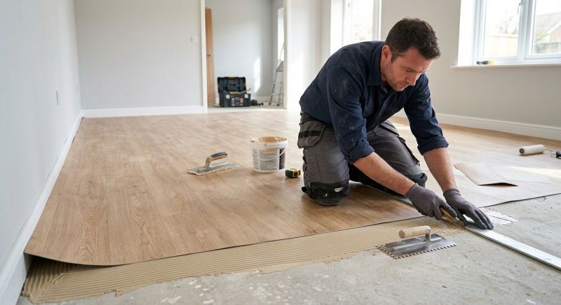 Sheet Flooring Installation in Huron, OH