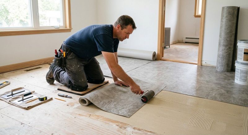 Sheet Flooring Installation in Port Clinton, OH