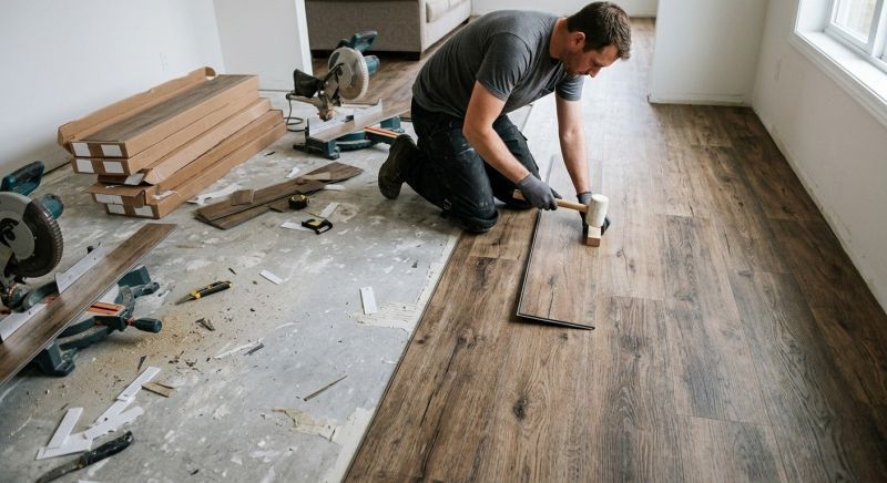 Vinyl Floor Replacement in Port Clinton, OH