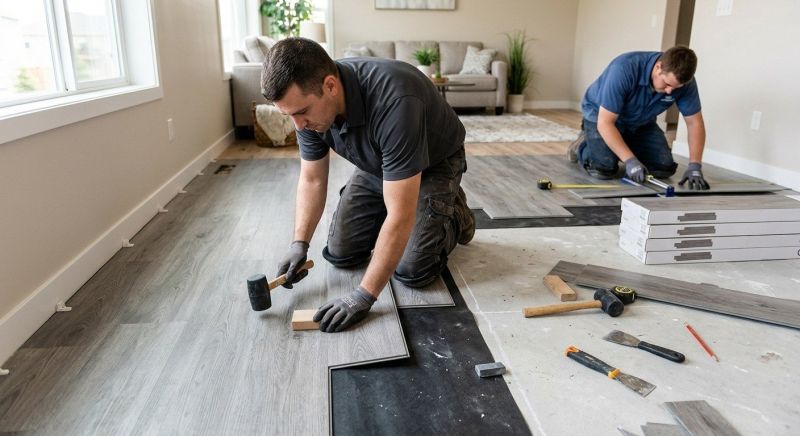 Vinyl Flooring Installation in Bellevue, OH