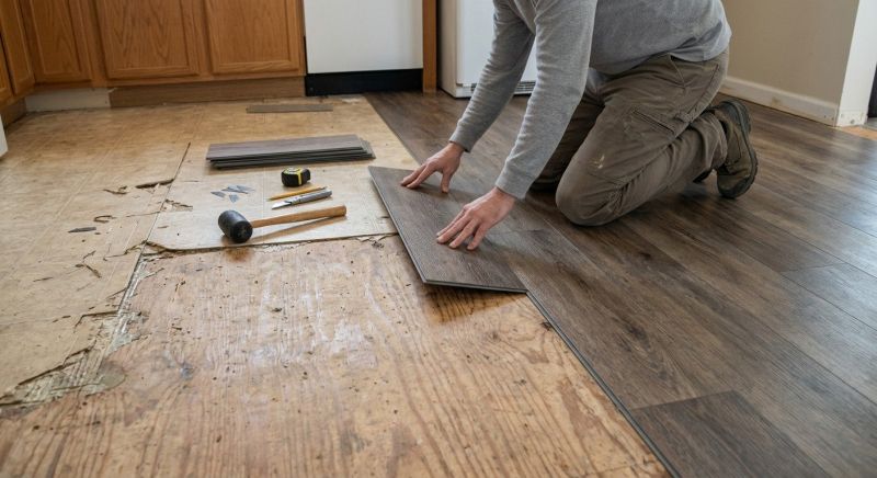 Vinyl Flooring Installation in Fremont, OH