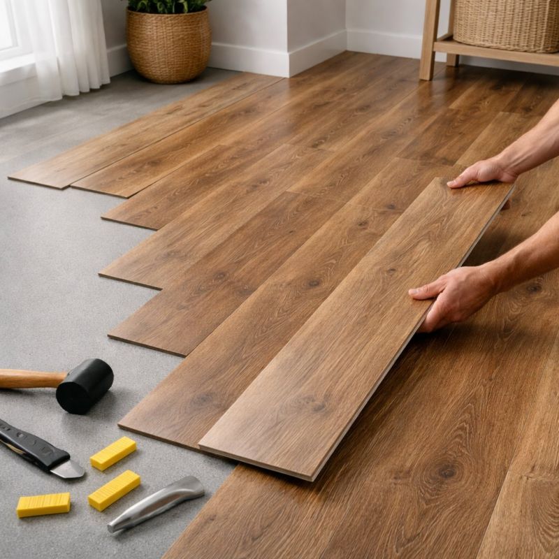 Vinyl Plank Floor Installation in Port Clinton, OH