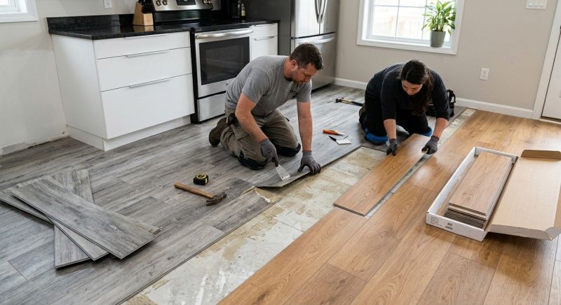 Vinyl Tile Replacement in Port Clinton, OH