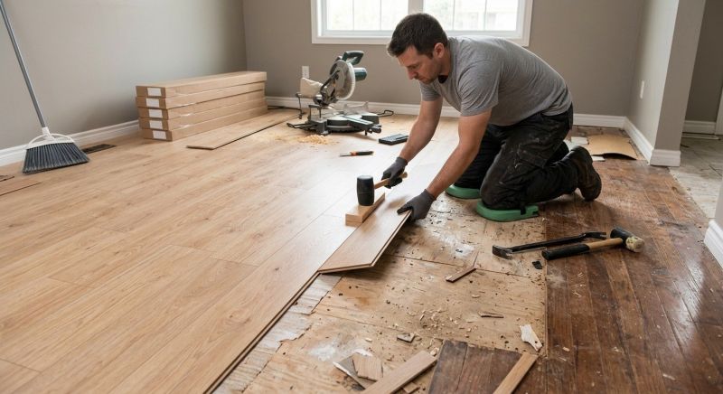 Wood Laminate Installation in Port Clinton, OH